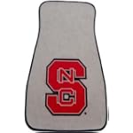 SAVE $8.05 - North Carolina State Wolfpack Set of 2 Car Floormats (Automats) - NCAA College $31.95