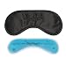 Daydream - B-1002 - Basic Black - Masque de Sommeil avec Poche Rafra�chissante - Noir