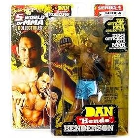  Round 5 World of MMA Champions UFC Series 4 Action Figure Dan Hendo inch Henderson