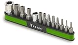 Titan 16113 Tamper Resistant Star Bit Set - 13 Piece [並行輸入品]