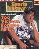 Chuck Cecil Autographed/Hand Signed Sports Illustrated Magazine (Cardinals)
