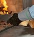 Kovenex Fireproof Fireman's Gloves with Leather Cuffs and Flannel Shell