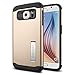 Spigen Slim Armor Galaxy S6 Case with Air Cushion Technology and Kickstand for Galaxy S6 2015 - Champagne Gold