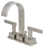 Schon SCL450SN 2-Handle Minispread Lavatory Faucet, Satin Nickel
