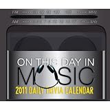 (5x6) On This Day in Music History 2011 Daily Trivia Box Calendar