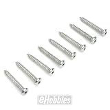 Du-Bro 532 #6 x 1 Button Head Sheet Metal Screw (8-Pack) by Du-Bro Products