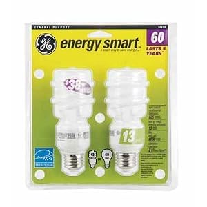 13-Watt Compact Fluorescent Spiral Bulb - 16459 13W Cfl 2 Cd Spiral Bulb by 