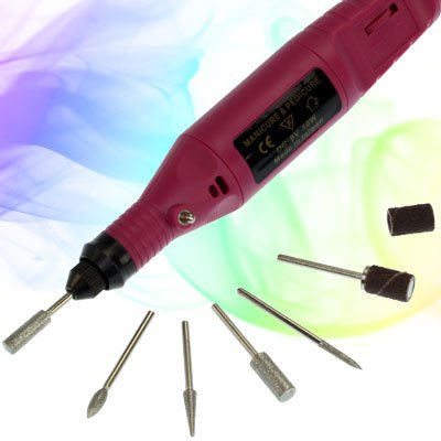 SainStyle Professional Nail Art Kit Drill for Women 6 Pieces Bits