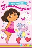 Dora The Explorer - Granddaughter Birthday Card