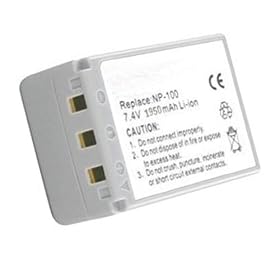 Bluetrade - Batterie haute performance 7.4V type Li-ion 1950 mah pour Casio Exilim Pro EX-F1