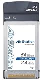 BUFFALO IEEE802.11g 無線LAN AirStation CardBus用無線LANカード WLI2-CB-G54L