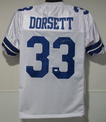 Tony Dorsett Autographed Dallas Cowboys Jersey w/Sewn name & Numbers