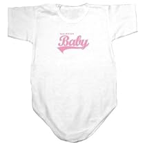 BABY BODYSUIT WHITE " MAURITIAN SCRIPT " MAURITIUS 3 - 6 Months