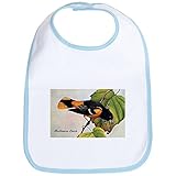 CafePress Baltimore Oriole Bird Bib - Standard Sky Blue by CafePress