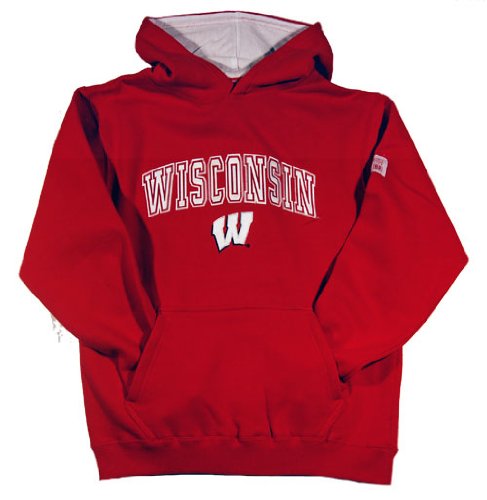 Buy Wisconsin Badgers Colosseum Youth Auto Hoodie