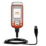 Klassisches USB Kabel f�r Sony Ericsson M600i mit Hot Sync und aufladen Einsatzm�glichkeiten - von Gomadic mit TipExchange Technology