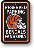 Cincinnati Bengals NFL Reserved Parking Sign