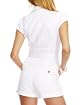 Twill Linen Puff-Sleeved Jumpsuit Product Image