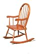Bowback Child Rocking Chair in Cognac Finish By Storkcraft Baby Furniture