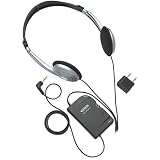 Noise Canceling Headphones with Battery-in-cord