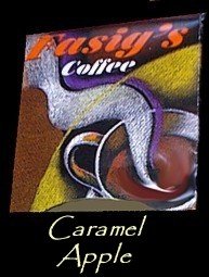 Caramel Apple Flavored Coffee 12 oz. Drip Grind by Fasig's Coffee