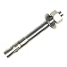 Wej-It ATS1090 Wedge Anchor, Stainless Steel, 1" Diameter, 9" Length 1" - 8 Threads, Pack Of 5