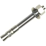 Wej-It Ankr-TITE ATS Wedge Anchor, 304 Stainless Steel, Meets QQZ-325Z Type II Class 3 and GSA FFS-325 Group II Type 4 Class 1 Specifications, 3/8" Diameter, 3-3/4" Length, 2-1/2" Threaded Length (Pack Of 20)
