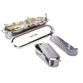Kitchen Craft Clearview Fish Poacher, Stainless Steel