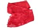 Sash Belt / Hair tie / Scarf Red Rose Tone on Tone