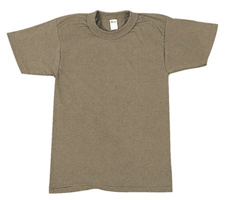Rothco T-Shirt -100% Cotton/Brown, Small