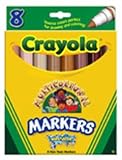 MULTICULTURAL WASH MRK CONICAL 8PK