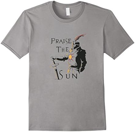 Men's Praise The Sun T Shirt Medium Slate