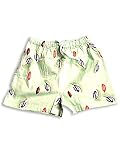 P J Salvage - Little Girls, Drawstring Loungewear Shorts, Lime/Multi