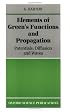 Elements of Green's Functions and Propagation: Potentials, Diffusion, and Waves (Oxford Science Publications)