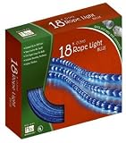 Holiday Wonderland 468579 18-Foot Blue Rope Light Set