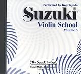 Product details for Suzuki Violin School Volume 5 - Compact Disc (Toyoda)
