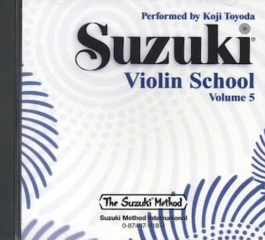 MusicalInstruments: Suzuki Violin School Volume 5 Compact Disc Toyoda