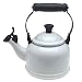 Le Creuset Enamel-on-Steel Demi 1-1/4-Quart Teakettle, White