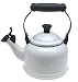 Le Creuset Demi Enamel-on-Steel 1-1/4-Quart Kettle, White