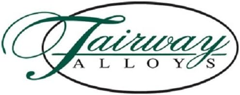 Fairway Alloys FA131 Elixir Machined Black Golf Cart Wheel - 12x7