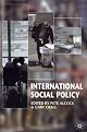 International Social Policy: Welfare Regimes in the Developed World