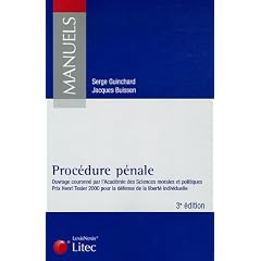Proc�dure p�nale (ancienne �dition)