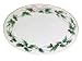 Mikasa Bone China Ribbon Holly Butter Tray