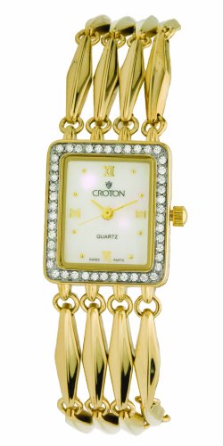 Croton Womens Swiss Parts Quartz Watch #CR207947YLMP 41F0JfSvL7L Croton Womens Swiss Parts Quartz Watch #CR207947YLMP