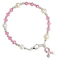 Breast Cancer Awareness Charm Bracelet