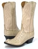 Lucchese Classics 'L1103' Cowboy Boots Mens - Off-White