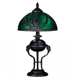 Meyda Tiffany 22083 Oil Lamp, Green