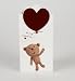 (05017713) Anthony Bear with a Balloon Valentine Card in Miscellaneous