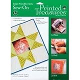 Dritz Printed Treasures Inkjet Printable White Fabric Sew-On Sheets - 8.50 x 11 Inches (12 Pack)