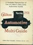 Automotive Multi-guide: Spring 1931